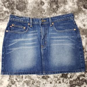 Ralph Lauren Polo Mini Denim Jean Skirt